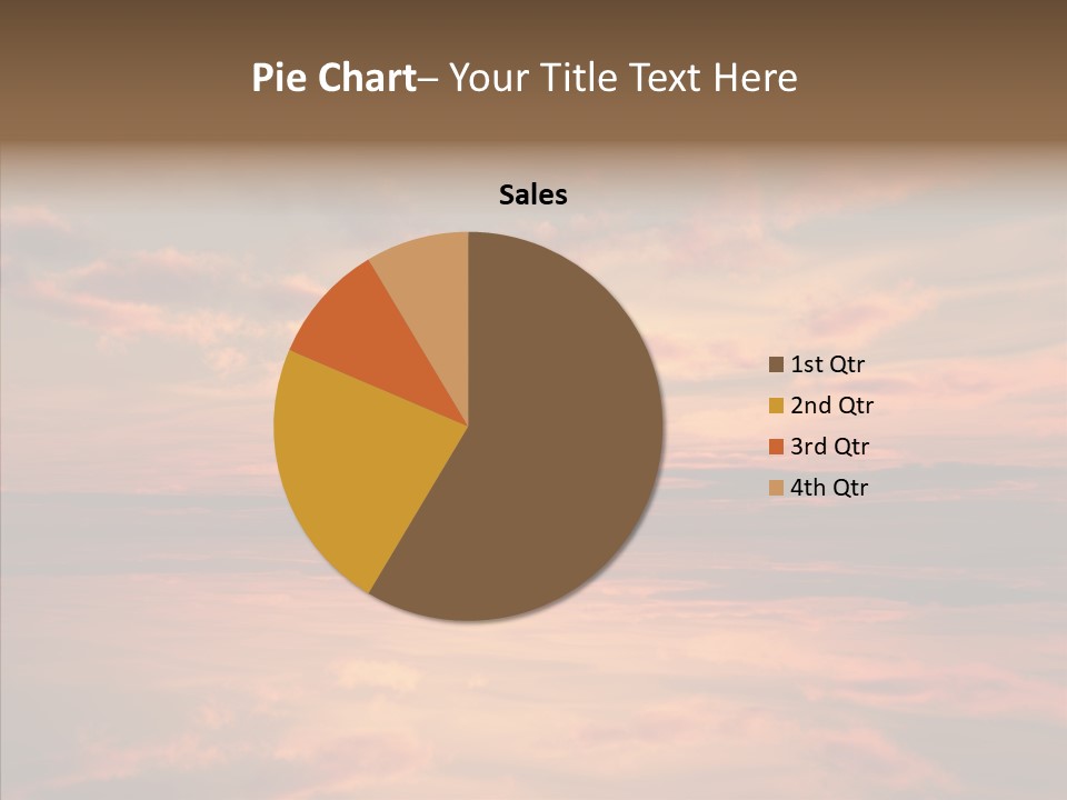 Illustration Abstract Landscape PowerPoint Template