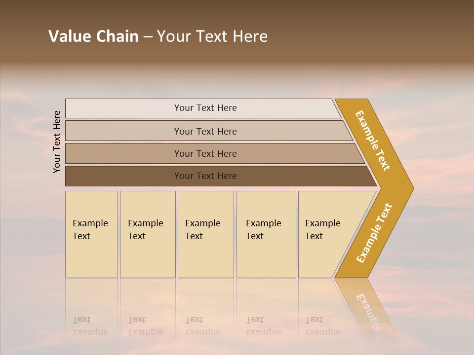 Illustration Abstract Landscape PowerPoint Template