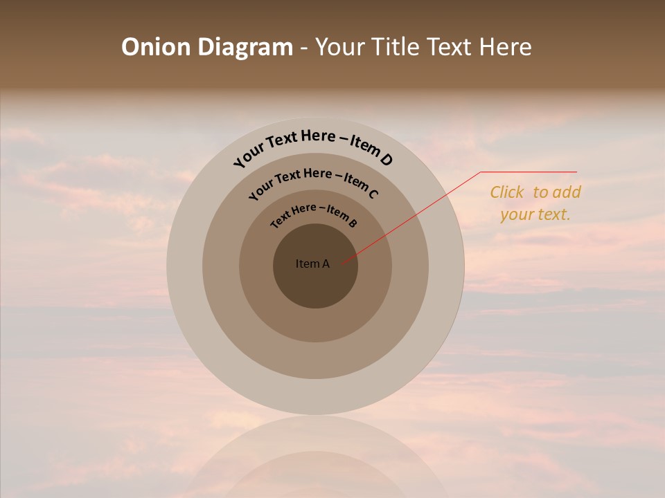 Illustration Abstract Landscape PowerPoint Template