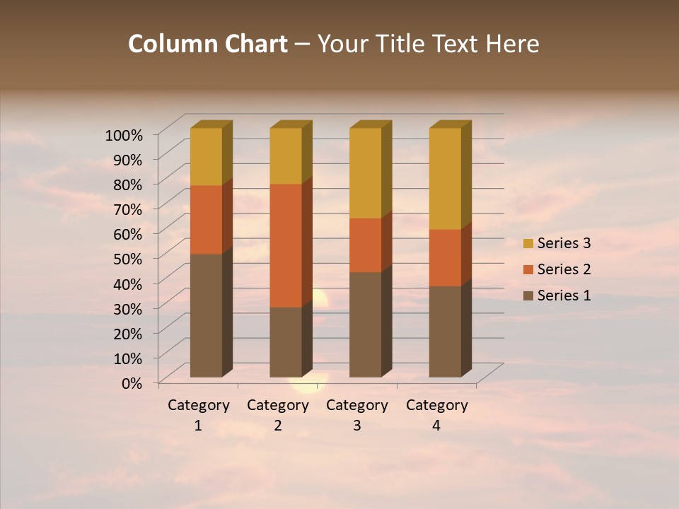 Illustration Abstract Landscape PowerPoint Template