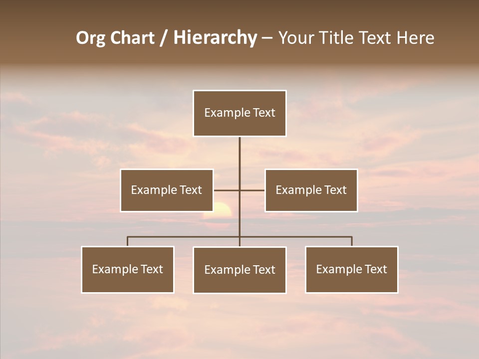 Illustration Abstract Landscape PowerPoint Template