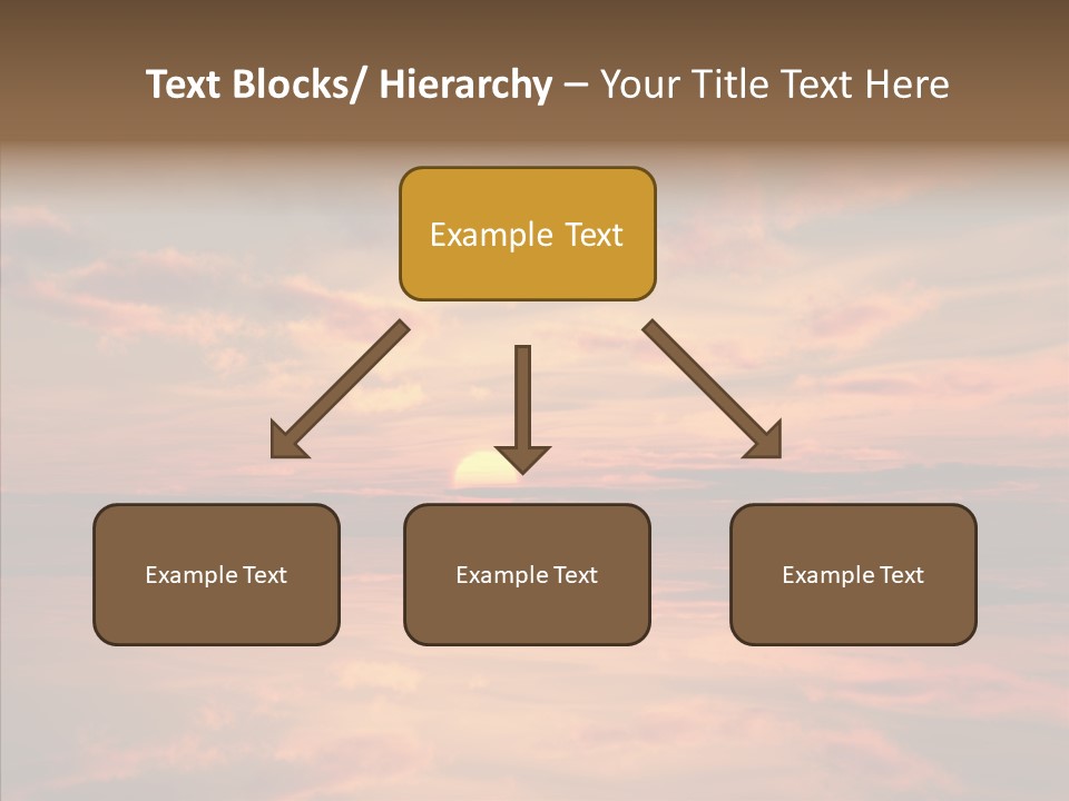 Illustration Abstract Landscape PowerPoint Template