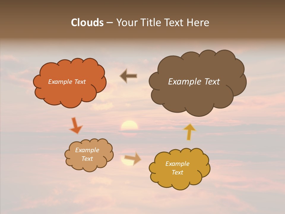 Illustration Abstract Landscape PowerPoint Template