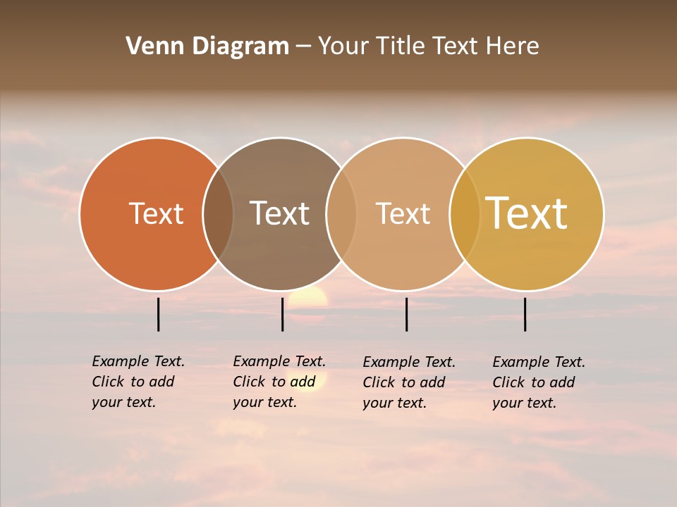 Illustration Abstract Landscape PowerPoint Template