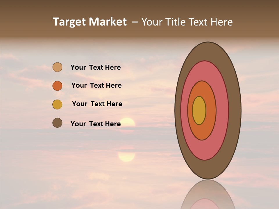 Illustration Abstract Landscape PowerPoint Template