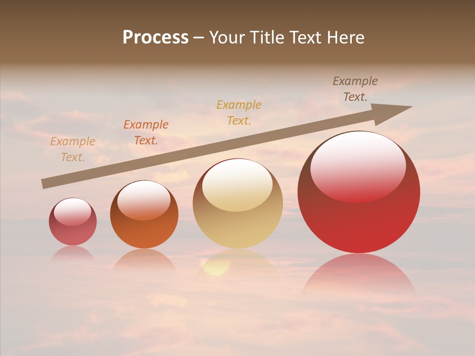 Illustration Abstract Landscape PowerPoint Template