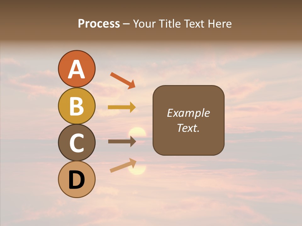 Illustration Abstract Landscape PowerPoint Template