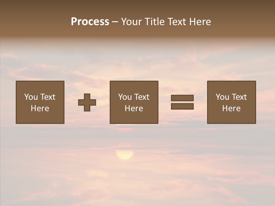 Illustration Abstract Landscape PowerPoint Template