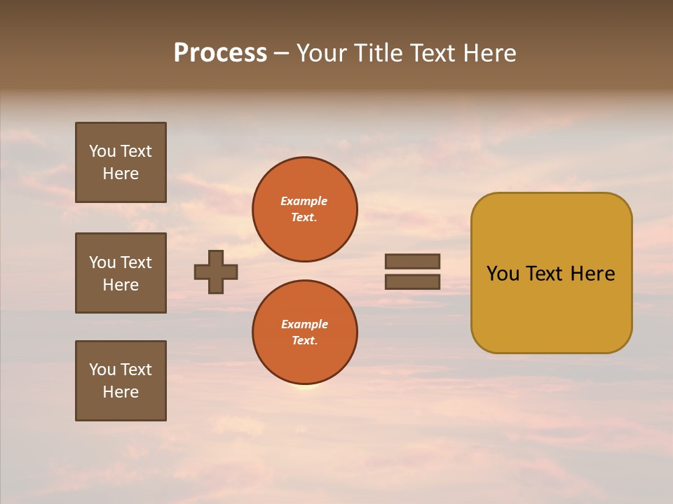 Illustration Abstract Landscape PowerPoint Template