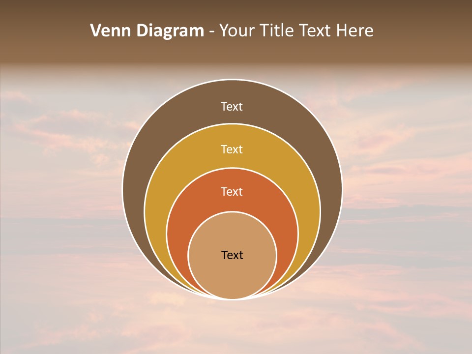 Illustration Abstract Landscape PowerPoint Template