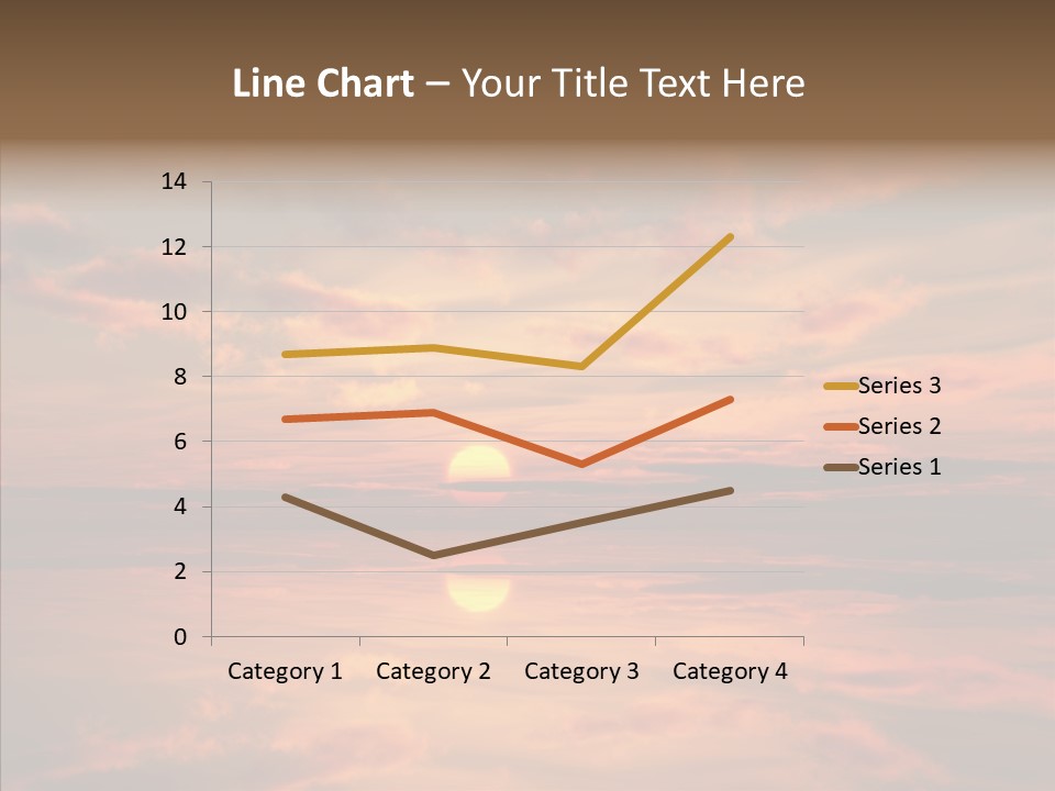 Illustration Abstract Landscape PowerPoint Template