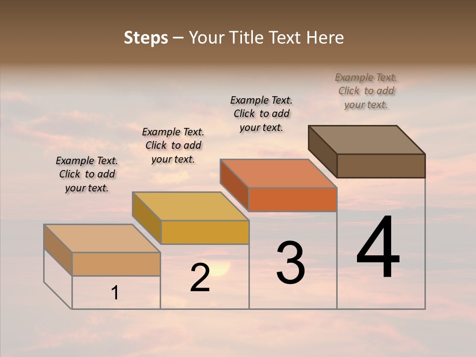 Illustration Abstract Landscape PowerPoint Template