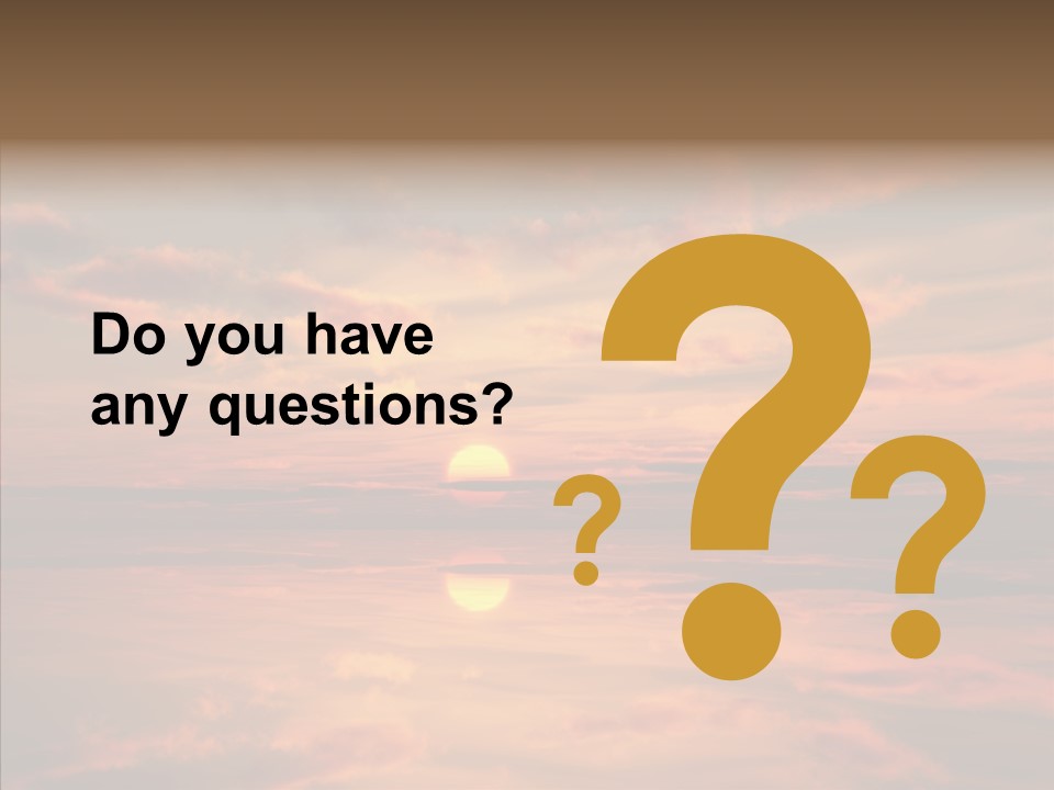 Illustration Abstract Landscape PowerPoint Template