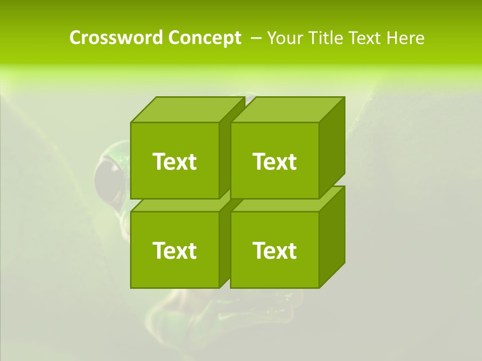 Boyfriend Toad Peeking PowerPoint Template