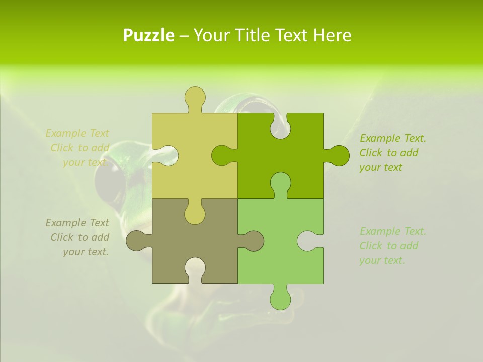 Boyfriend Toad Peeking PowerPoint Template