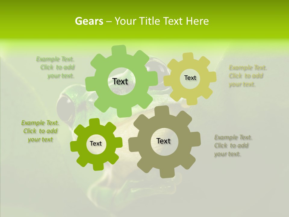 Boyfriend Toad Peeking PowerPoint Template