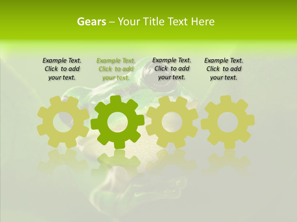 Boyfriend Toad Peeking PowerPoint Template