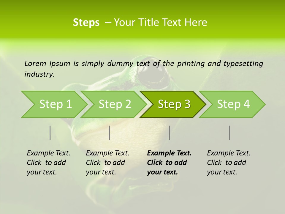 Boyfriend Toad Peeking PowerPoint Template