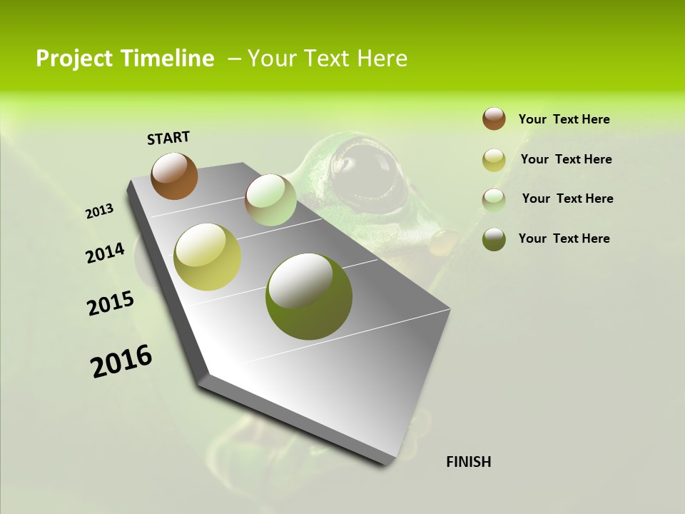 Boyfriend Toad Peeking PowerPoint Template