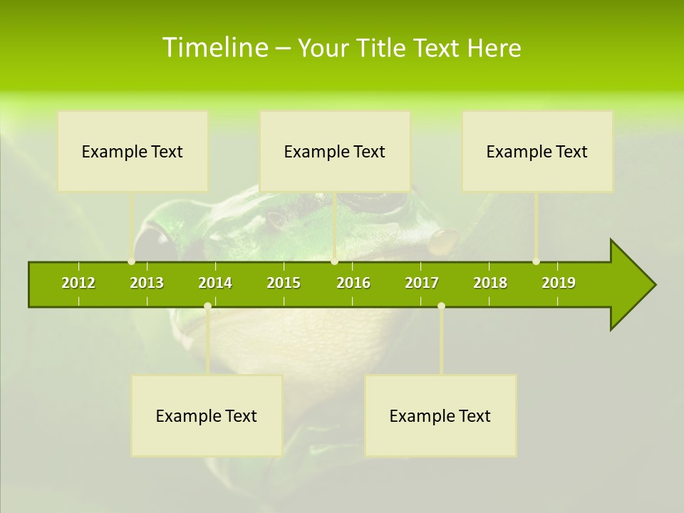 Boyfriend Toad Peeking PowerPoint Template