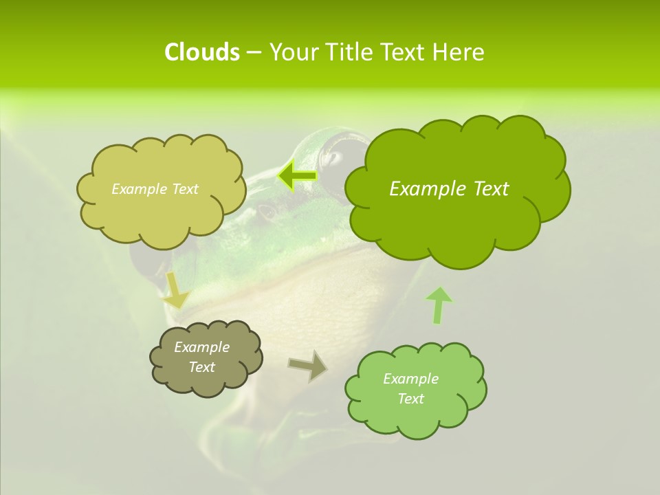 Boyfriend Toad Peeking PowerPoint Template