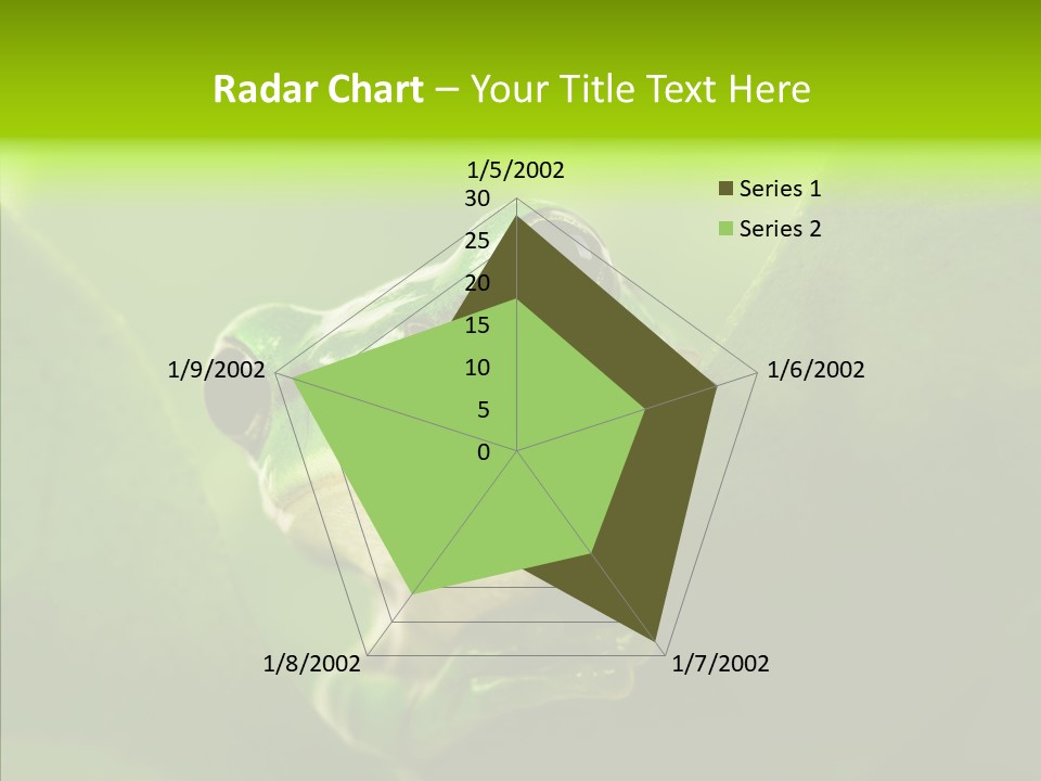 Boyfriend Toad Peeking PowerPoint Template