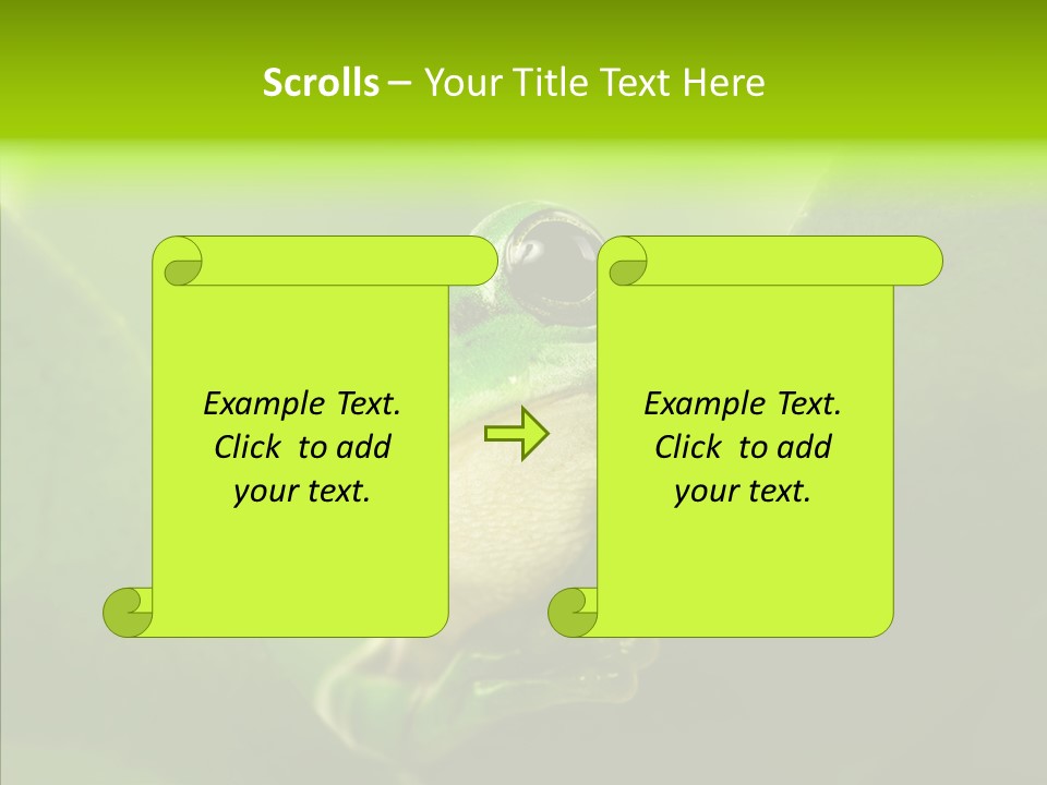 Boyfriend Toad Peeking PowerPoint Template