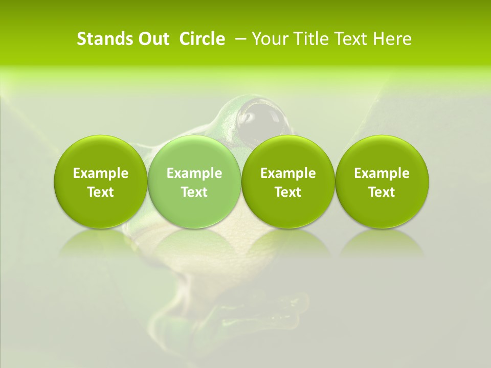 Boyfriend Toad Peeking PowerPoint Template