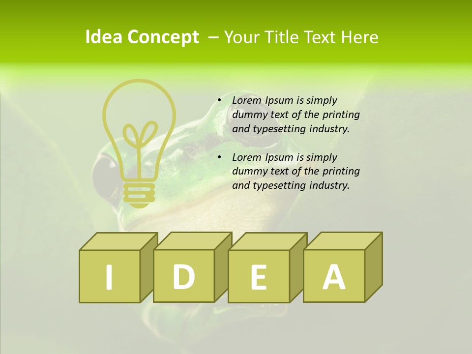 Boyfriend Toad Peeking PowerPoint Template