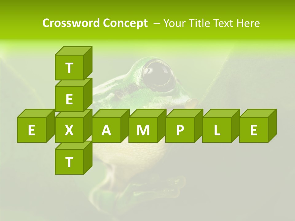 Boyfriend Toad Peeking PowerPoint Template