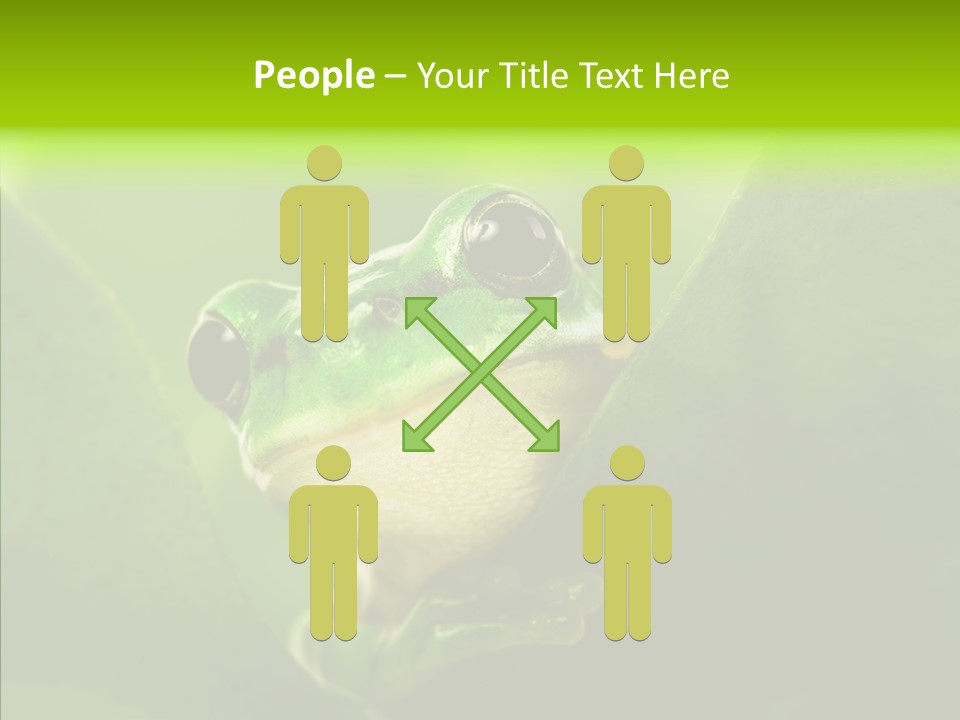 Boyfriend Toad Peeking PowerPoint Template