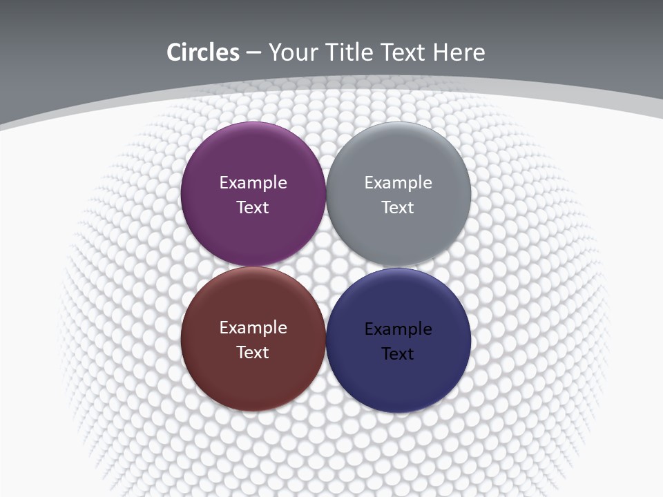 Network Little Element PowerPoint Template