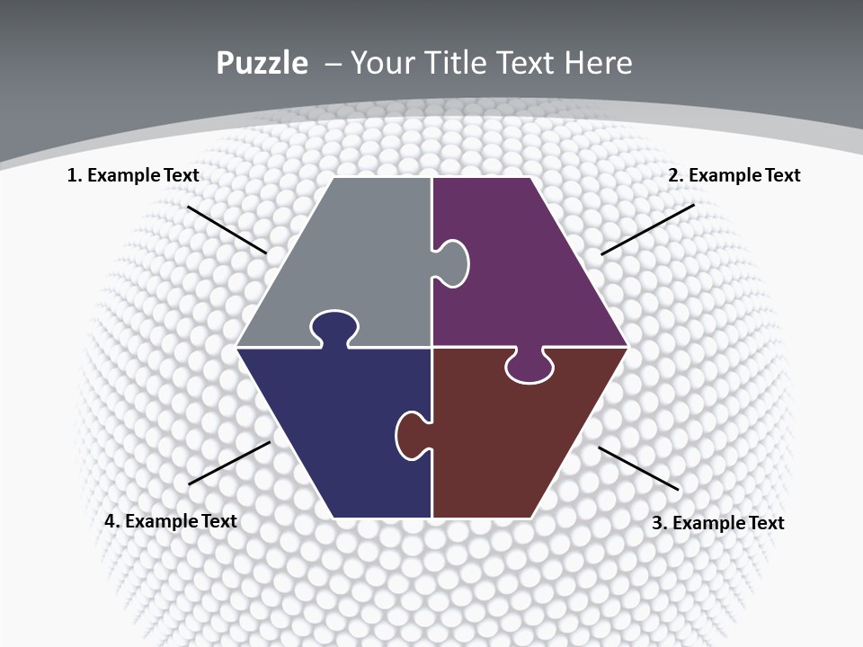 Network Little Element PowerPoint Template