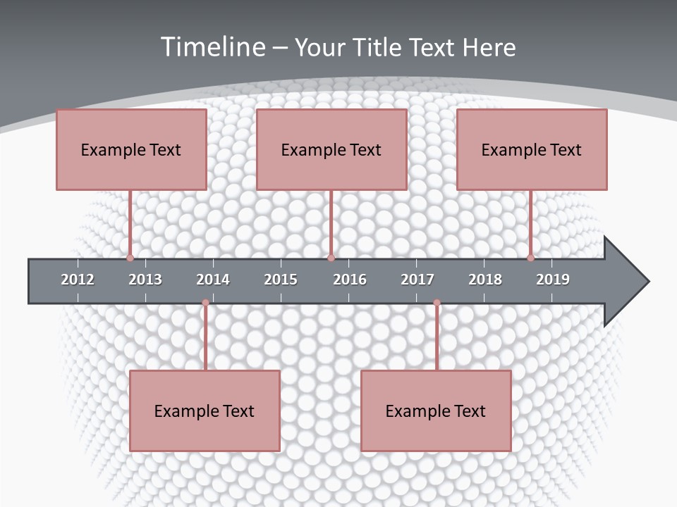 Network Little Element PowerPoint Template
