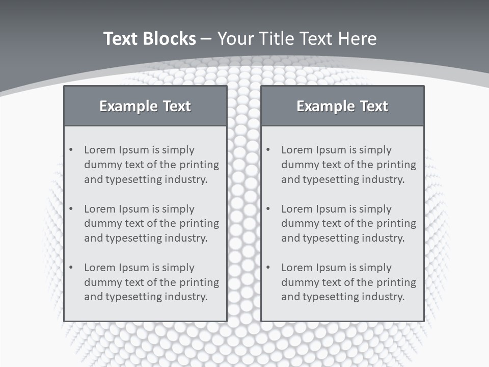Network Little Element PowerPoint Template