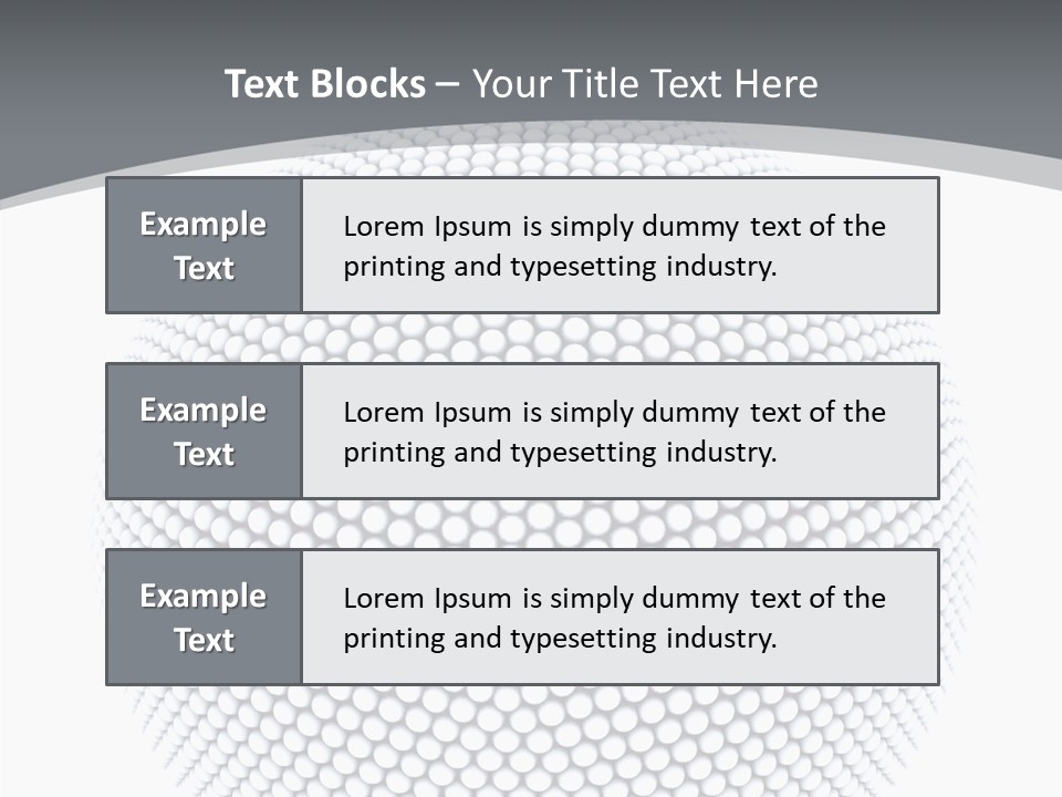 Network Little Element PowerPoint Template