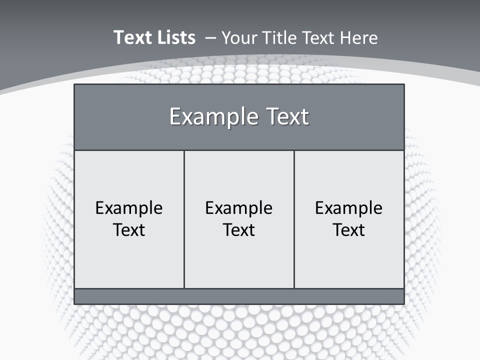 Network Little Element PowerPoint Template
