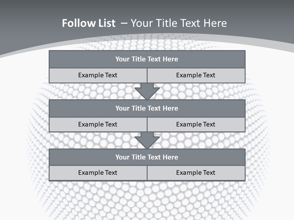 Network Little Element PowerPoint Template