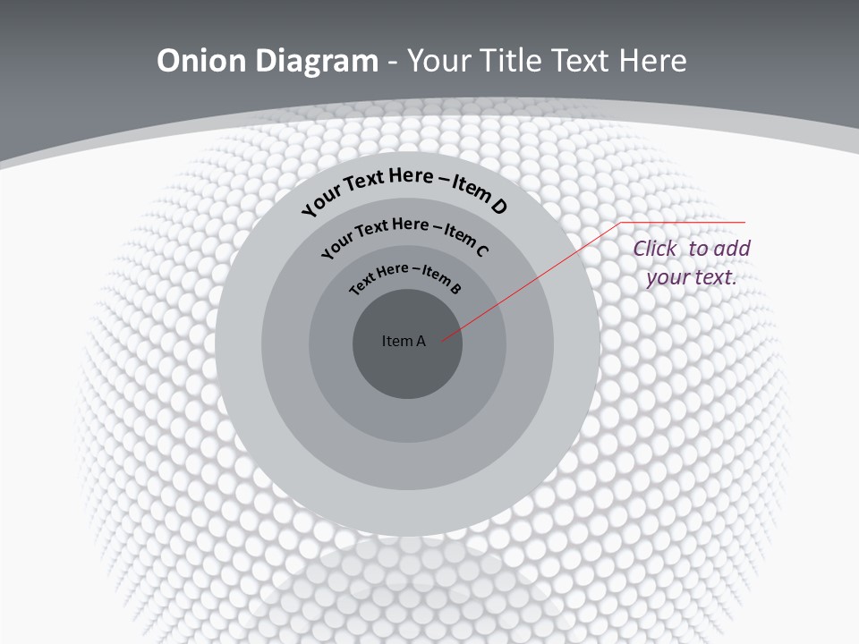 Network Little Element PowerPoint Template