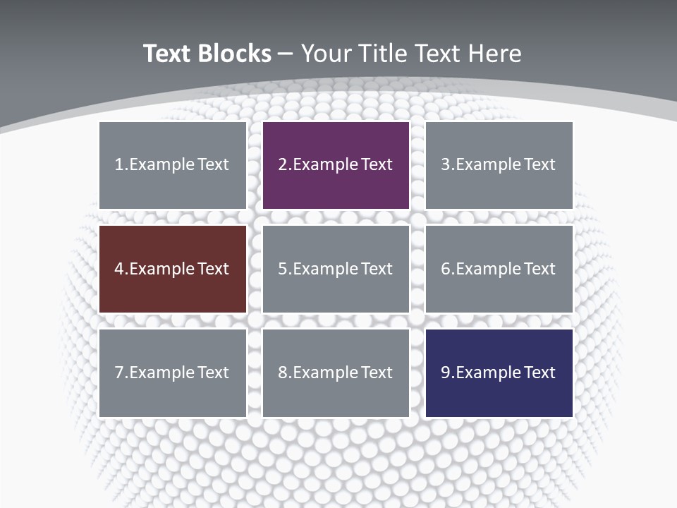 Network Little Element PowerPoint Template