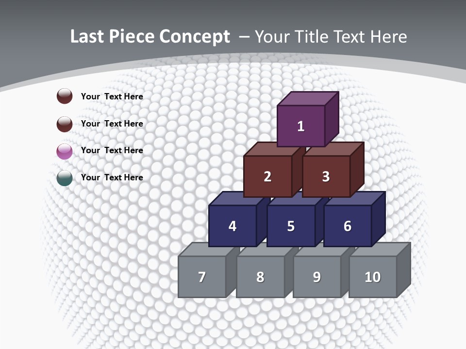 Network Little Element PowerPoint Template