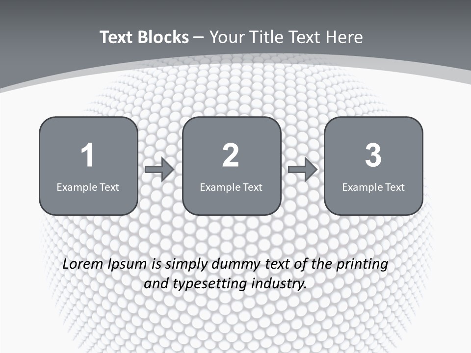 Network Little Element PowerPoint Template