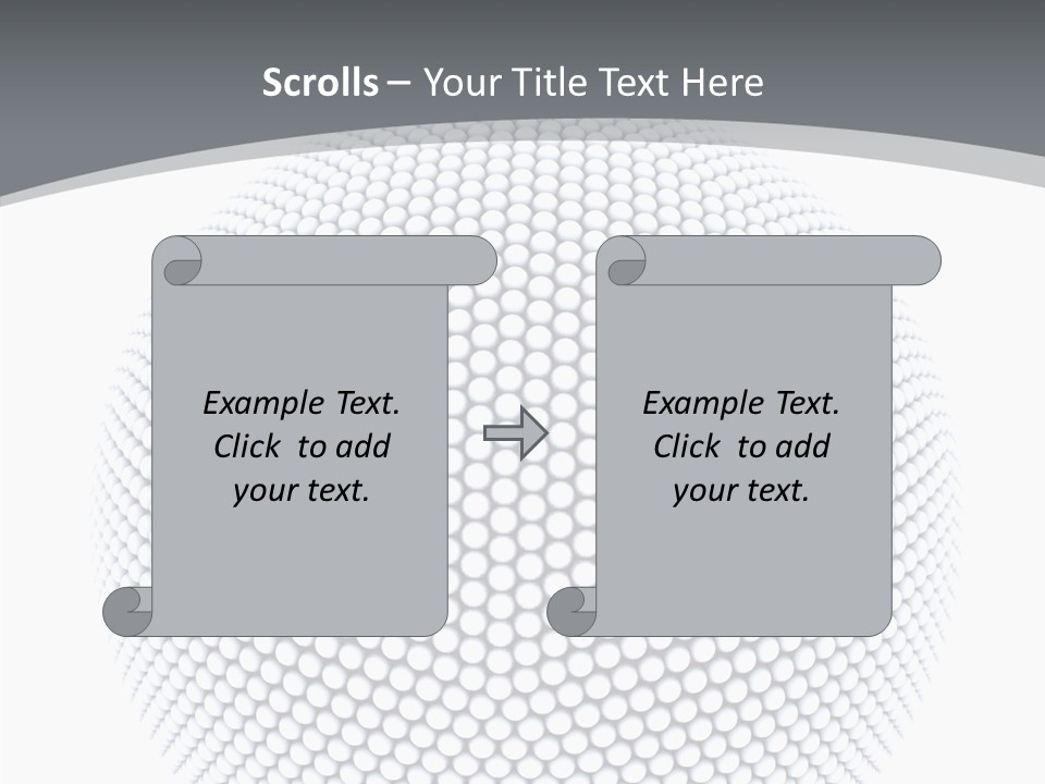 Network Little Element PowerPoint Template