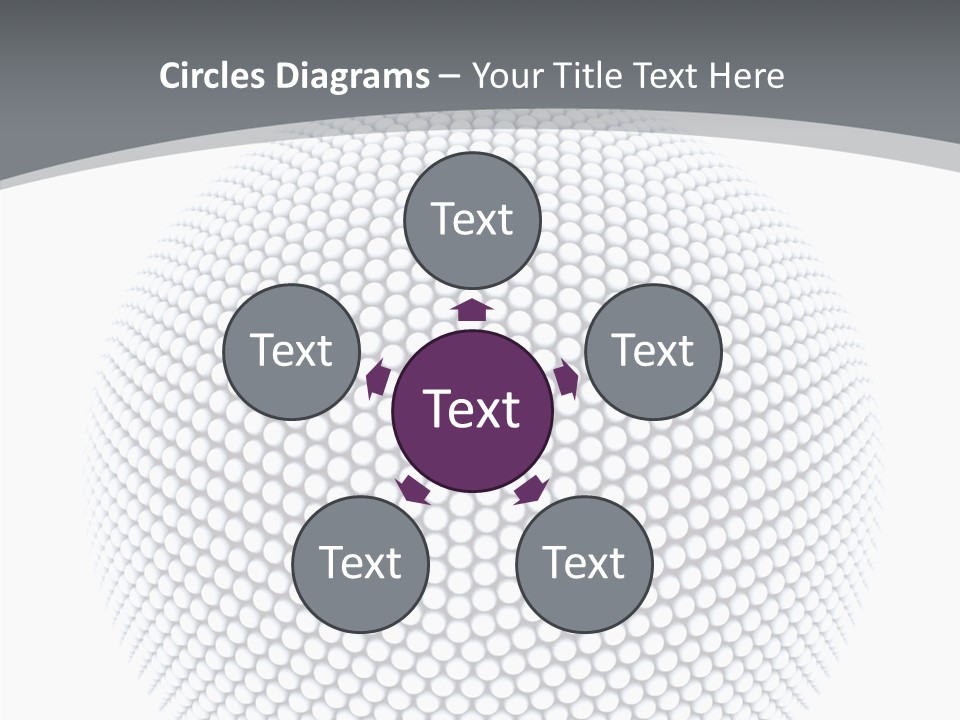 Network Little Element PowerPoint Template