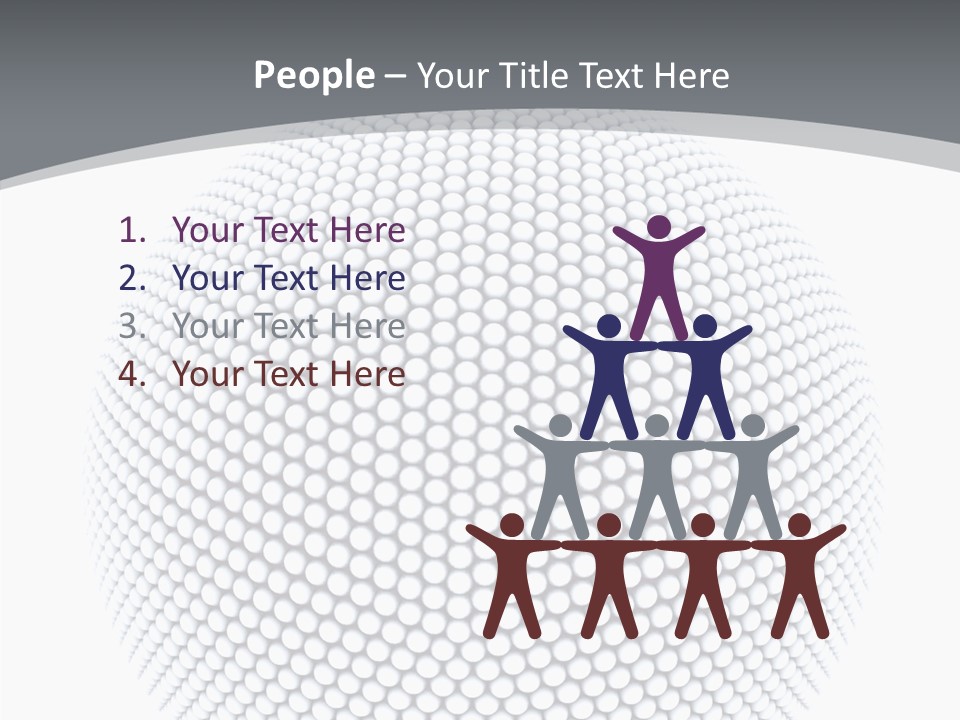 Network Little Element PowerPoint Template