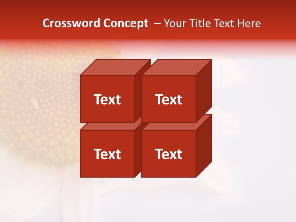 Daisy Red Zoology PowerPoint Template