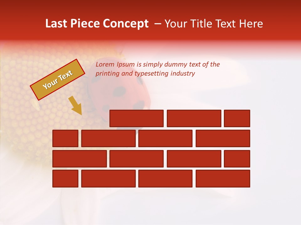 Daisy Red Zoology PowerPoint Template