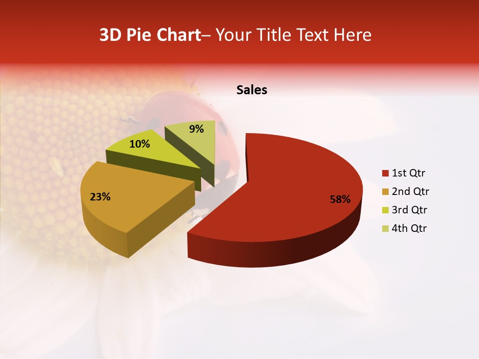 Daisy Red Zoology PowerPoint Template