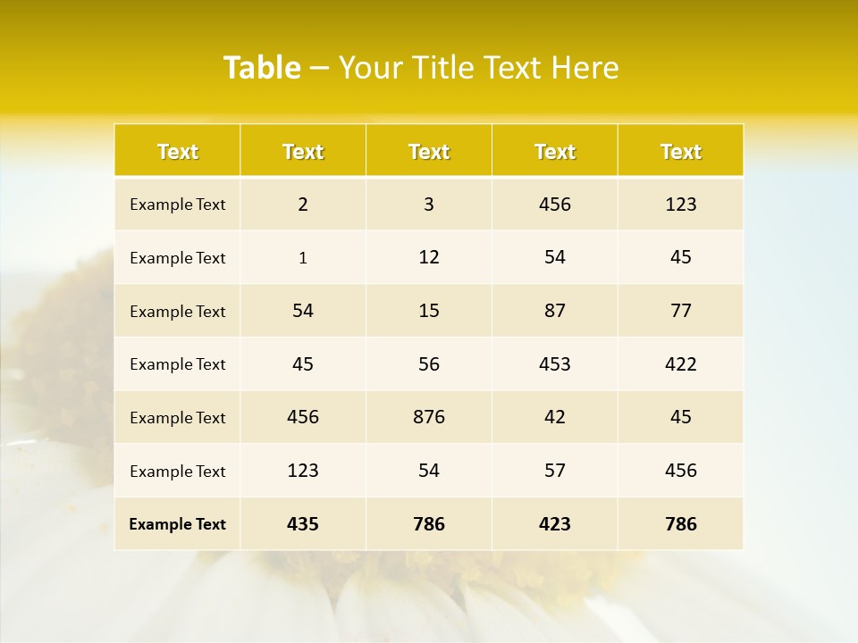 Nature Macro Colored PowerPoint Template
