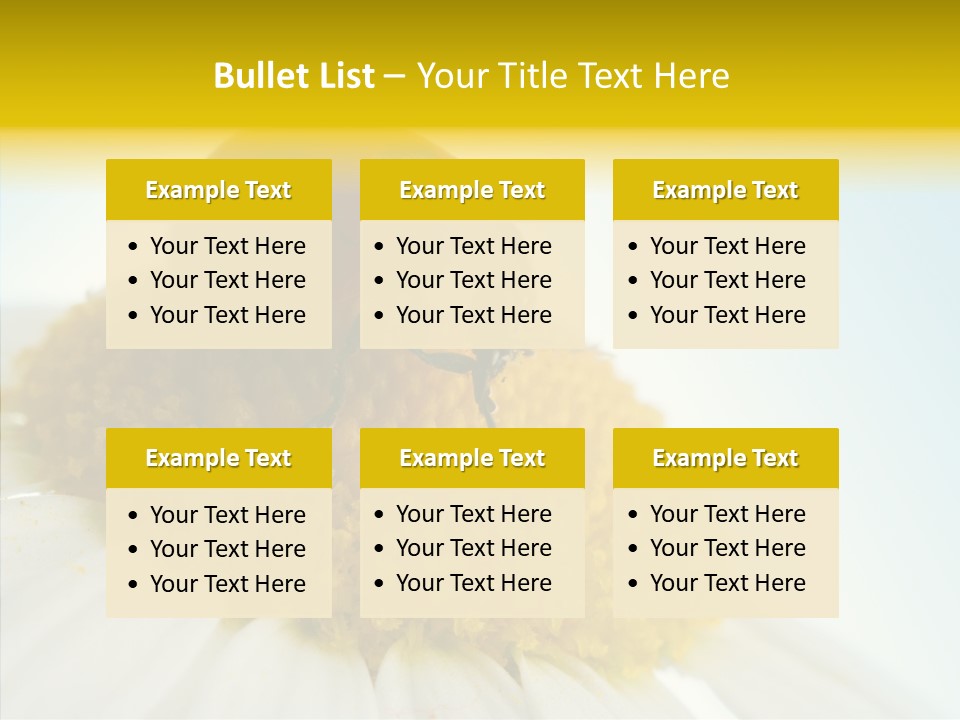 Nature Macro Colored PowerPoint Template